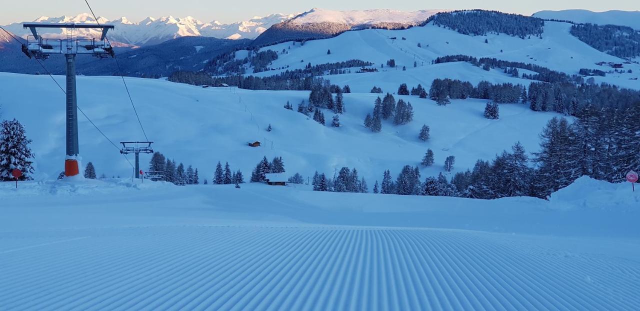 Paradiso Pure.Living Vegan Hotel Alpe Di Siusi Buitenkant foto