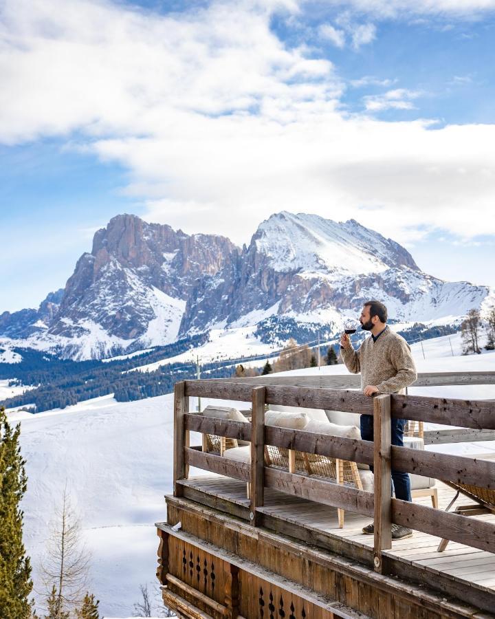 Paradiso Pure.Living Vegan Hotel Alpe Di Siusi Buitenkant foto